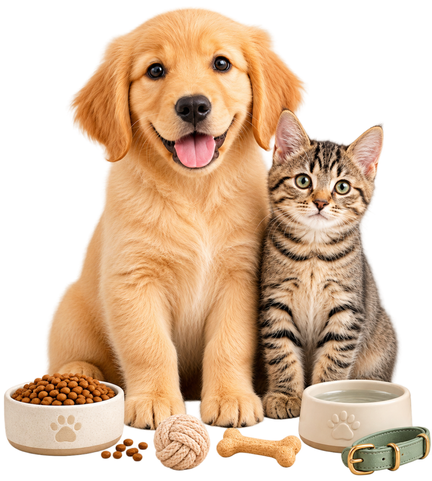 Animais do petshop